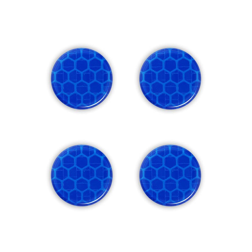 4R Quattroerre.it 5463 Reflektierende 3D Aufkleber Diamond Refractive Stickers, Blau Kreise, 4 Stück Durchmesser 30 mm 4R Quattroerre.it 5463 Reflektierende 3D Aufkleber Diamond Refractive Stickers, Blau Kreise, 4 Stück Durchmesser 30 mm von 4R Quattroerre.it