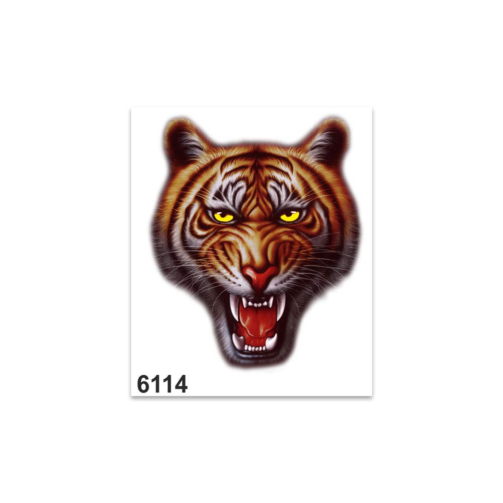 Quattroerre 6114 Kleber Tiger Mund, 10 x 12 cm von Quattroerre