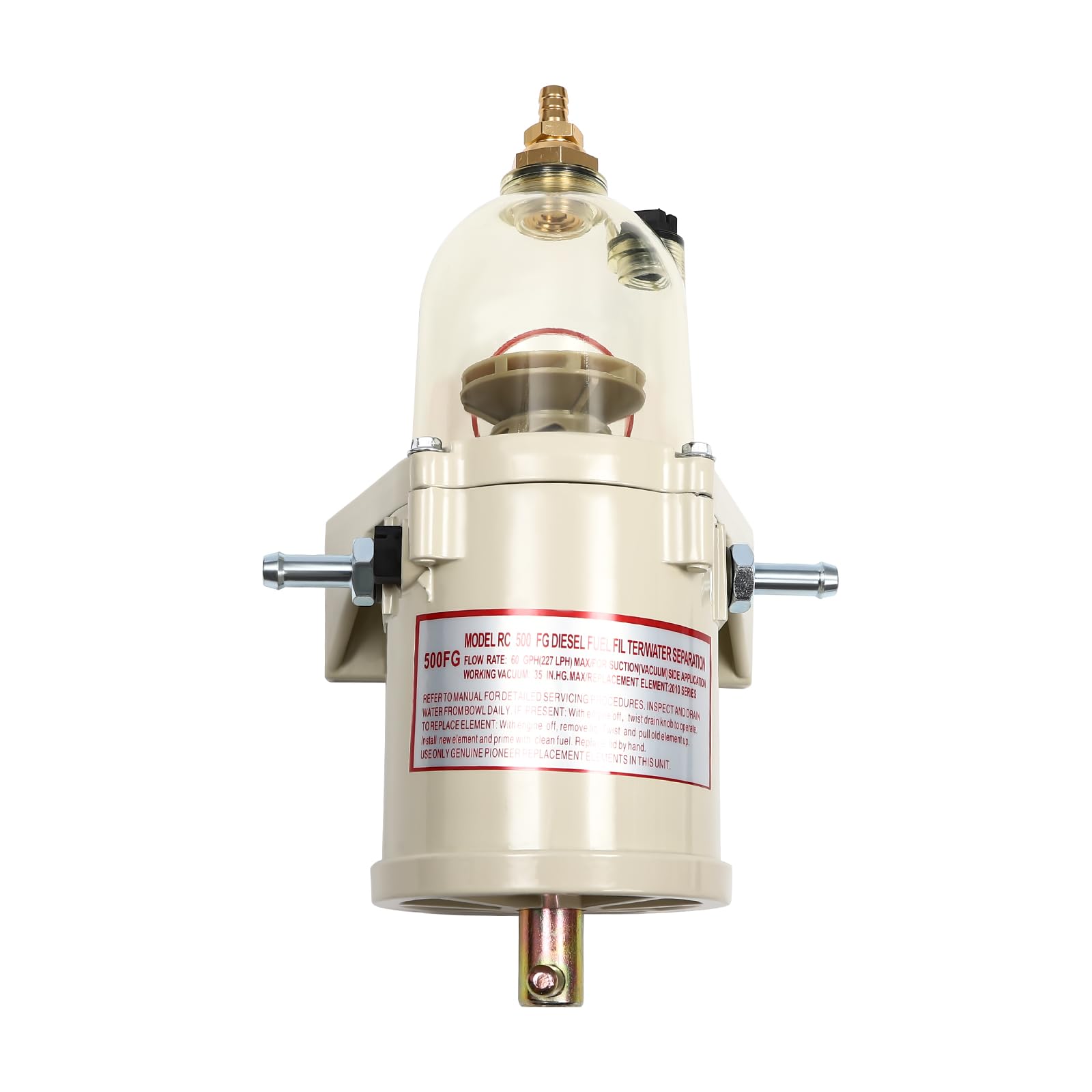Diesel Marine Kraftstofffilter Öl Wasserabscheider mit Schraubring Filter Ol Wasser Mit Bolzen 500FG 500FH für Große Autos Diesel Marine Kraftstofffilter Öl Wasserabscheider mit Schraubring Filter Ol Wasser Mit Bolzen 500FG 500FH für Große Autos von Queeucaer