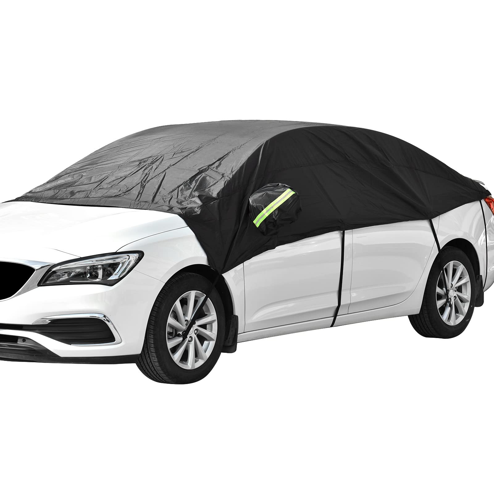 Queta Halbgarage Autoabdeckung, Autogarage Abdeckplane Phosphoreszierend Auto Halbgarage Frontscheibe Schutzhülle Schneeschutz UV-Schutz Queta Halbgarage Autoabdeckung, Autogarage Abdeckplane Phosphoreszierend Auto Halbgarage Frontscheibe Schutzhülle Schneeschutz UV-Schutz von Queta