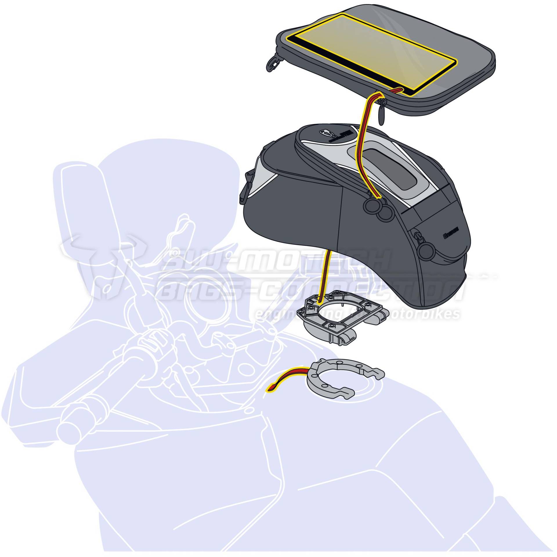 Quick-Lock Power Socket BMW spezial TRE.00.475.123 ohne Schrauben von Quick-Lock