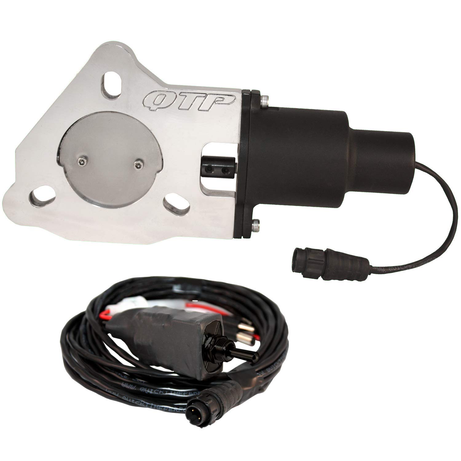 QTP 63mm / 2,5" elektrische Auspuffklappe Klappensteuerung Klappenauspuff Klappe - QTEC25 QTP 63mm / 2,5" elektrische Auspuffklappe Klappensteuerung Klappenauspuff Klappe - QTEC25 von Quick Time Performance