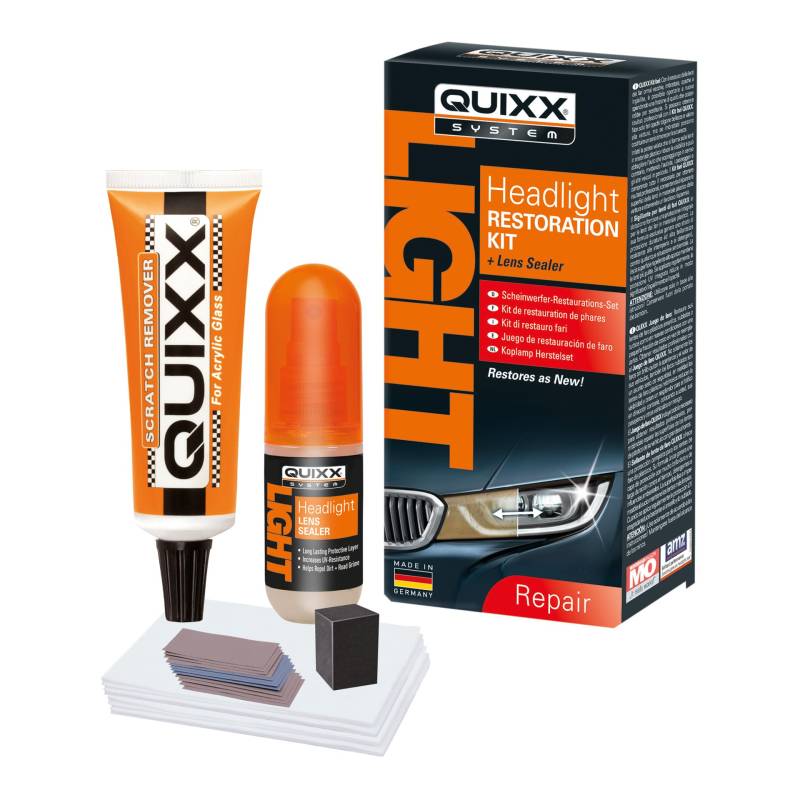 Quixx Headlight Restoration Kit / Scheinwerfer Restaurations Set von Quixx