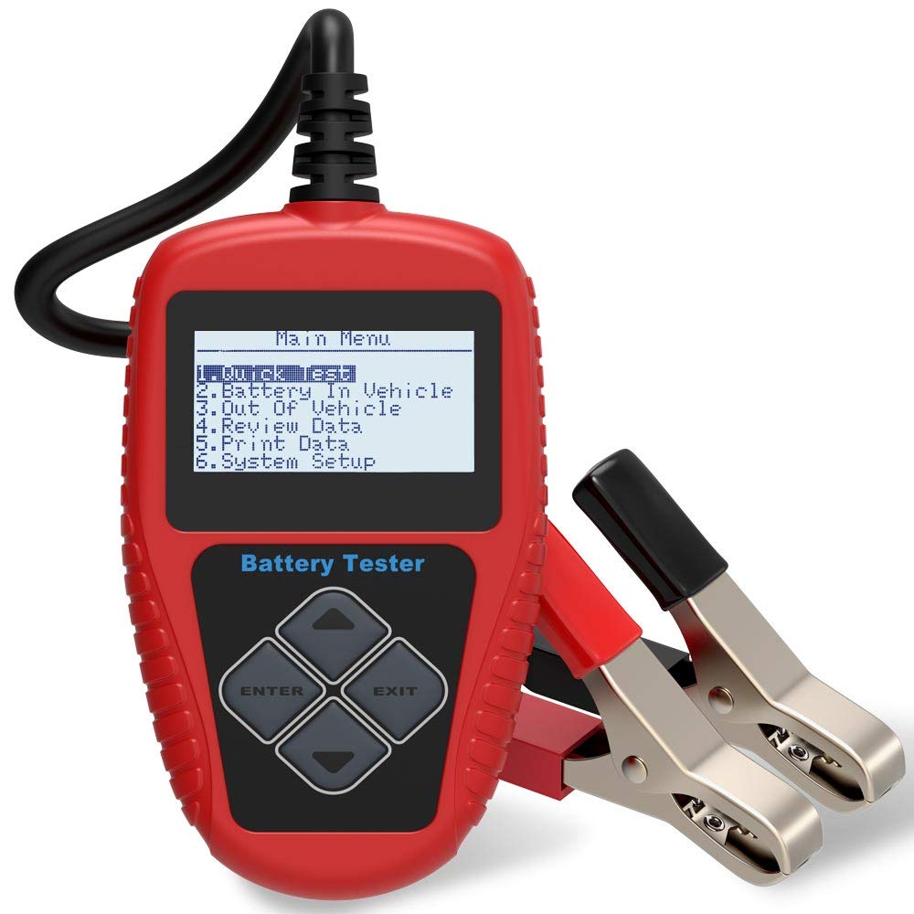 Quicklynks BA101 Autobatterie-Tester, Analysegerät, Diagnosegerät, 100–2000 CCA, 220 Ah, 12 V Quicklynks BA101 Autobatterie-Tester, Analysegerät, Diagnosegerät, 100–2000 CCA, 220 Ah, 12 V von AILI