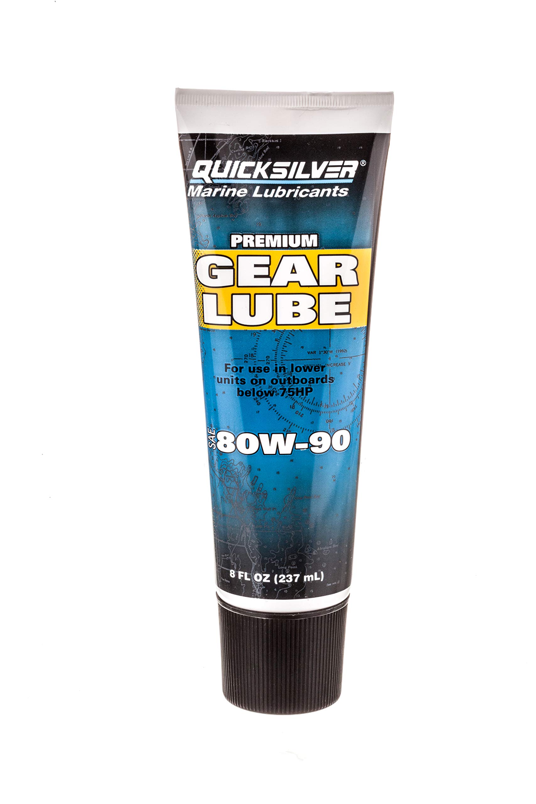 Quicksilver - 8M0121963 Premium Getriebeschmiermittel SAE 80W-90 für Schiffsmotoren, 237 ml Tube Quicksilver - 8M0121963 Premium Getriebeschmiermittel SAE 80W-90 für Schiffsmotoren, 237 ml Tube von Quicksilver