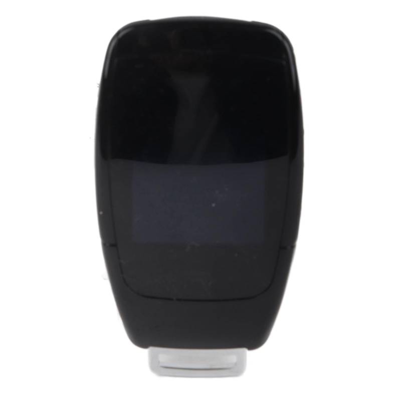 Qukaim Autoschlüssel-Hülle, schwarz, 3 Tasten, klappbar, schützende Schutzhülle für Peugeot 107 207 307 307 cc, Universal TK900 LCD Touchscreen Smart Key Fernbedienung von Qukaim