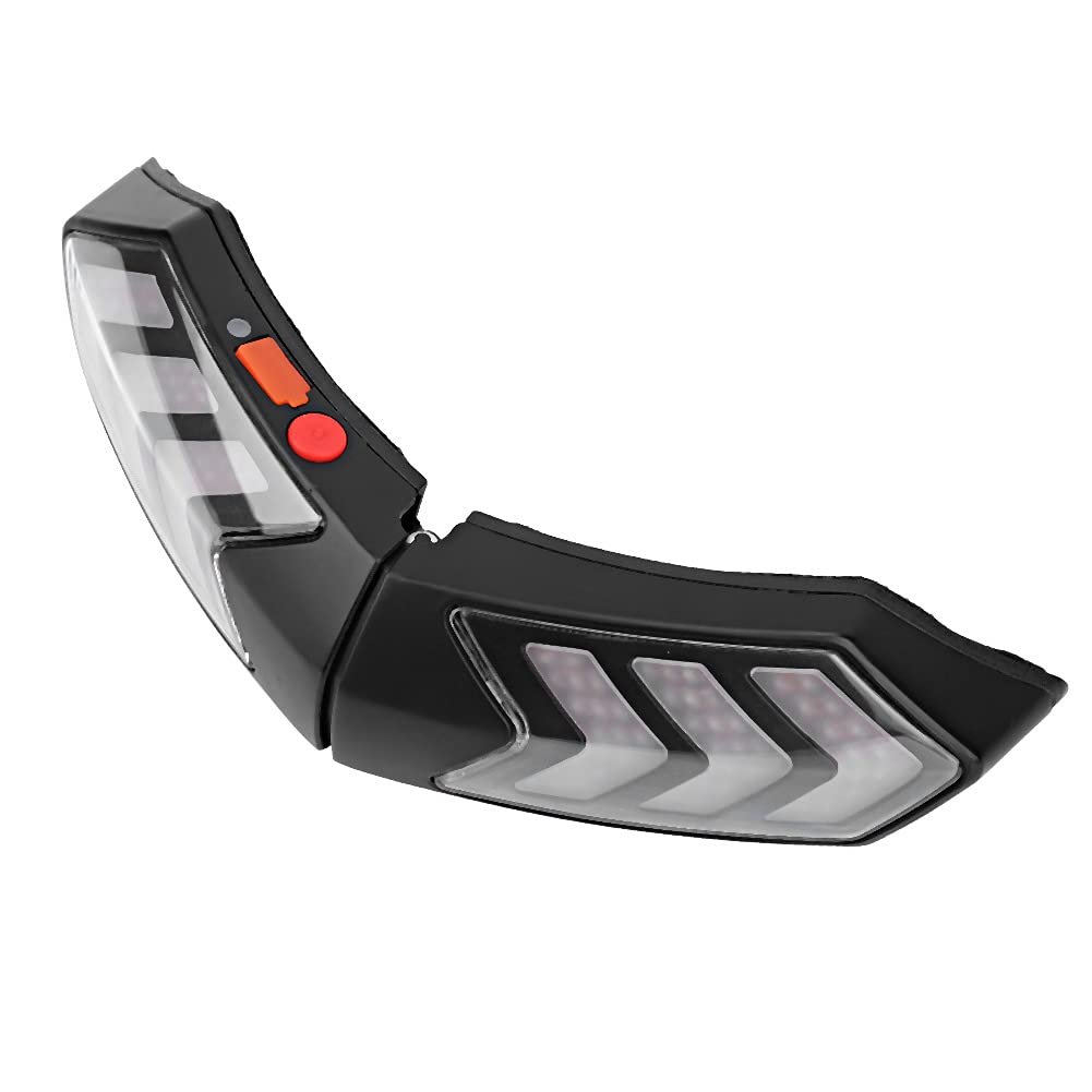 Qukaim Motorradhelm-Kopfhörer, Bluetooth 4.1 + EDR CSR8635, Geräuschreduzierung, Handkopfhörer mit LED-Sicherheitslicht, Helmblinker und Warnlicht, Reitbegleitung Qukaim Motorradhelm-Kopfhörer, Bluetooth 4.1 + EDR CSR8635, Geräuschreduzierung, Handkopfhörer mit LED-Sicherheitslicht, Helmblinker und Warnlicht, Reitbegleitung von Qukaim