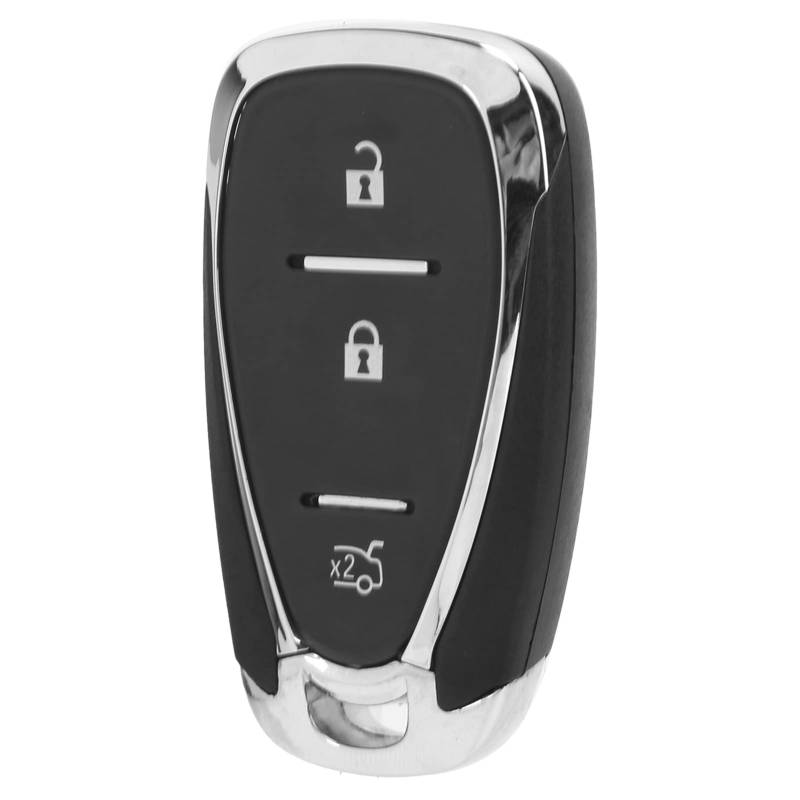 Qukaim Smart Remote Autoschlüssel Hülle Cover 3 Tasten Ersatz für Cruze Malibu Camaro/2/3/4/5, Schlüsselgehäuse, Autoschlüsselgehäuse, Fernbedienung Schlüsselverkleidung von Qukaim