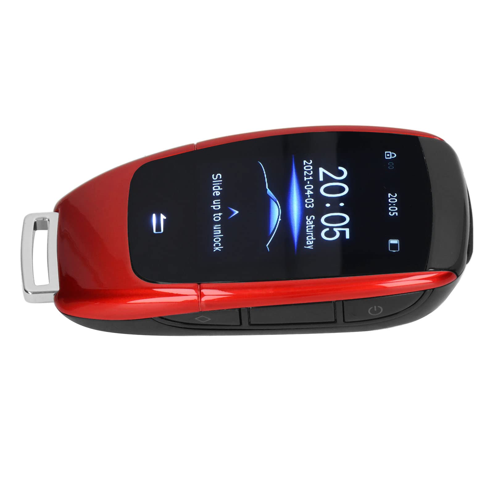 Qukaim Universal TK900 LCD Touchscreen Smart Key Remote, Keyl Entry for Start Stop Engine Button Models, Red, Keyl Entry Car Key, Remote Control Car Key Qukaim Universal TK900 LCD Touchscreen Smart Key Remote, Keyl Entry for Start Stop Engine Button Models, Red, Keyl Entry Car Key, Remote Control Car Key von Qukaim
