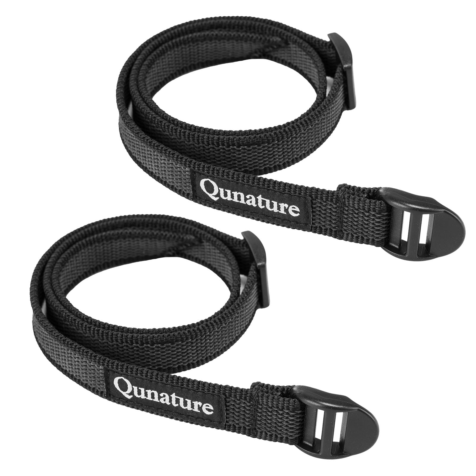 Qunature Spanngurte 2 Pack, Abriebfest rutschfest Kofferband Gurt Spanngurte Kurz für Outdoor Camping fahrradträger Reisekoffer Autodachgepäck Zelt Schlafsack, Schwarz Qunature Spanngurte 2 Pack, Abriebfest rutschfest Kofferband Gurt Spanngurte Kurz für Outdoor Camping fahrradträger Reisekoffer Autodachgepäck Zelt Schlafsack, Schwarz von Qunature