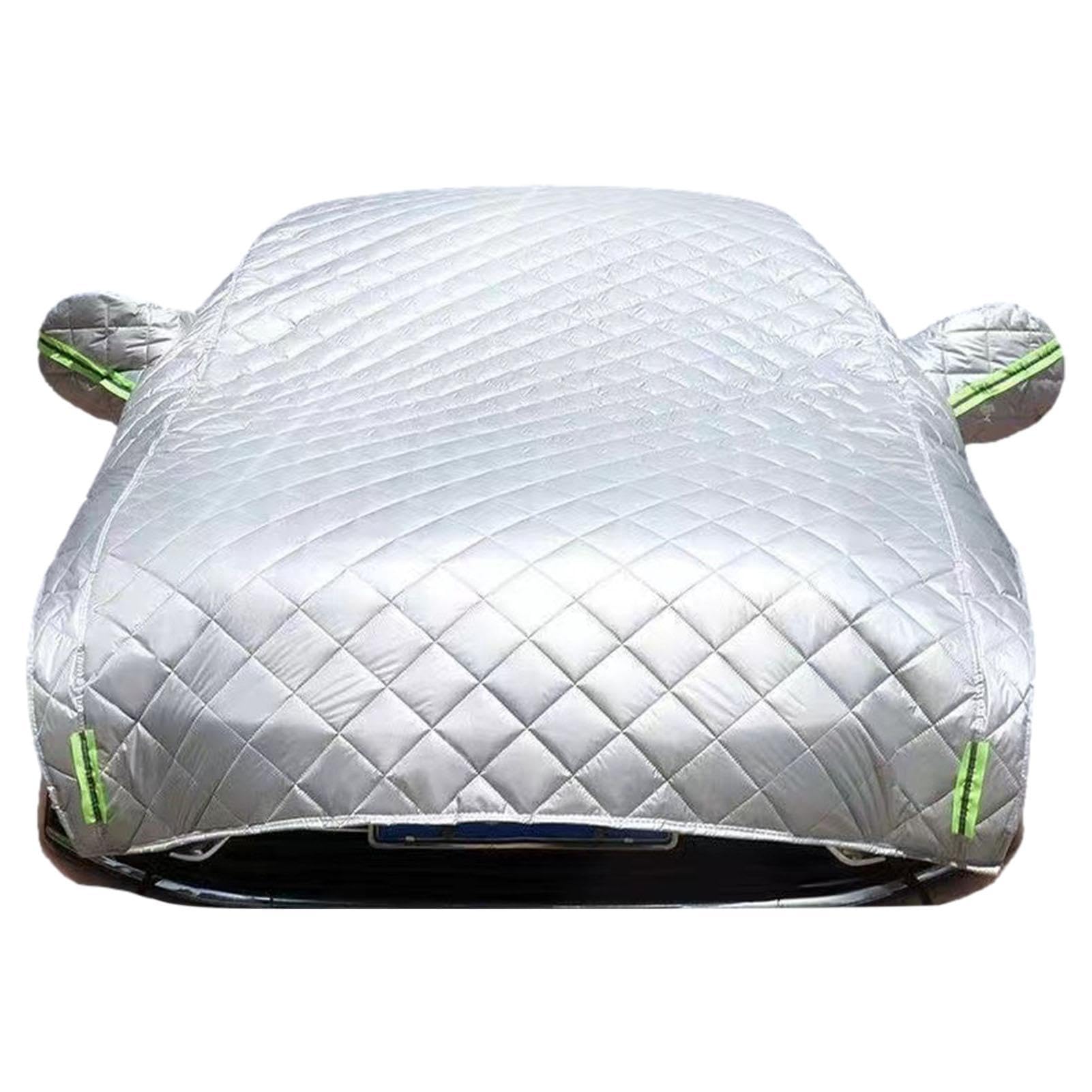 2.5×4.9M Halbe Autoabdeckung Mit Reflektierendes Warnband - Hagelschutz Auto Abdeckung, Hagelschutzplane Auto, Vierschichtiges Verdicktes Autogarage Abdeckung Wasserdicht, Hageldecke Für Autos 2.5×4.9M Halbe Autoabdeckung Mit Reflektierendes Warnband - Hagelschutz Auto Abdeckung, Hagelschutzplane Auto, Vierschichtiges Verdicktes Autogarage Abdeckung Wasserdicht, Hageldecke Für Autos von Qurygin
