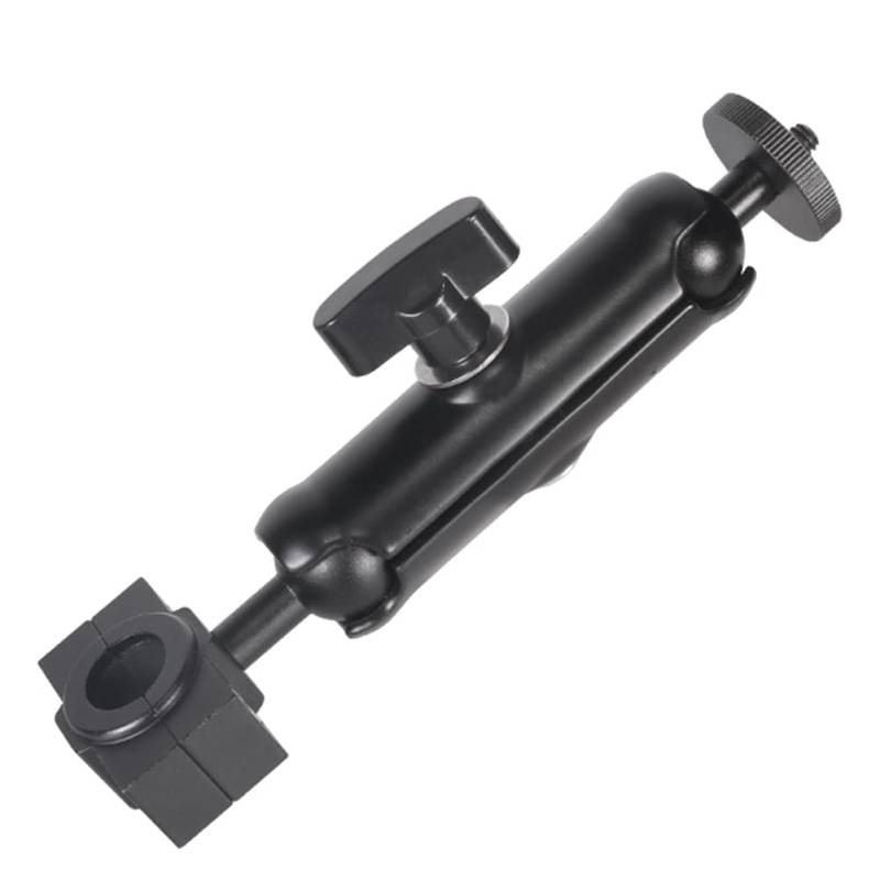 Qusedwey Motorrad Fahrrad Kamera Halter Lenker RüCkspiegel Halterung 1/4 Metall StäNder für Action Kamera von Qusedwey