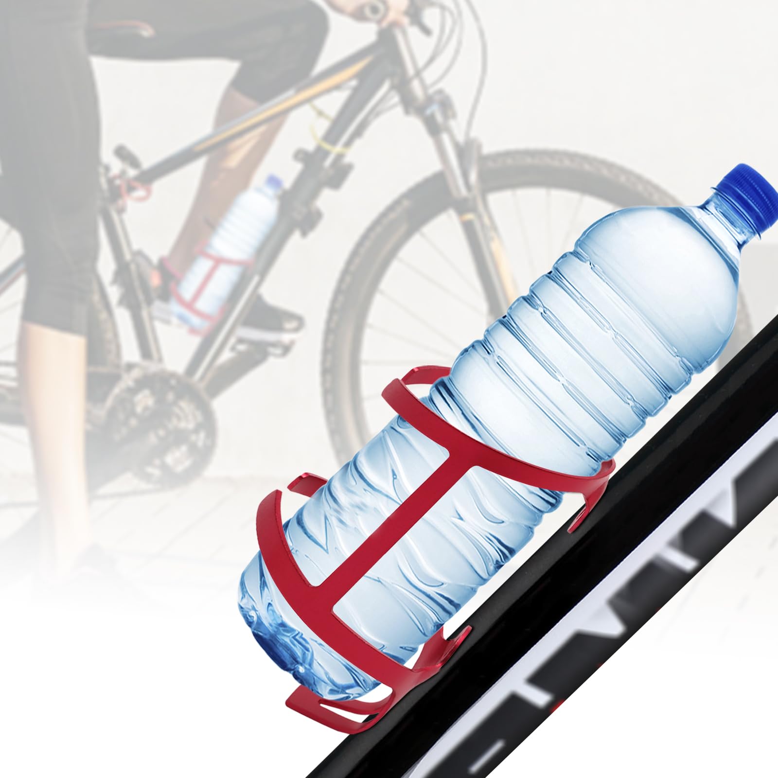 Flaschenhalter Fahrrad, Trinkflaschenhalter Getränkehalter Halterung Flaschenhalter für Fahrrad Bike von Qussse