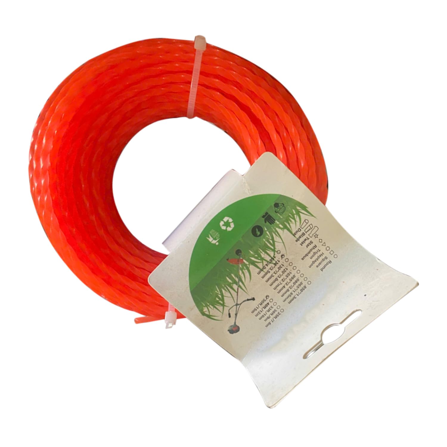 Quueparts 380-101 Trimmerfaden kompatibel mit Stealth Clam Shell .095 40 Kompatibel mit Rasentrimmer von Quueparts
