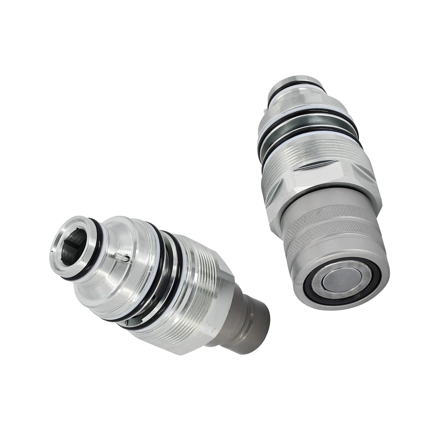 Quueparts 6679837 6680018 Flachkupplungs-Set, männlich und weiblich, kompatibel mit Bobcat Loader S150, S160, S175, S185, S205, S220, S250, S300, S330, S450, S510, S530, 7530 763 773 863 864 883 A220 Quueparts 6679837 6680018 Flachkupplungs-Set, männlich und weiblich, kompatibel mit Bobcat Loader S150, S160, S175, S185, S205, S220, S250, S300, S330, S450, S510, S530, 7530 763 773 863 864 883 A220 von Quueparts