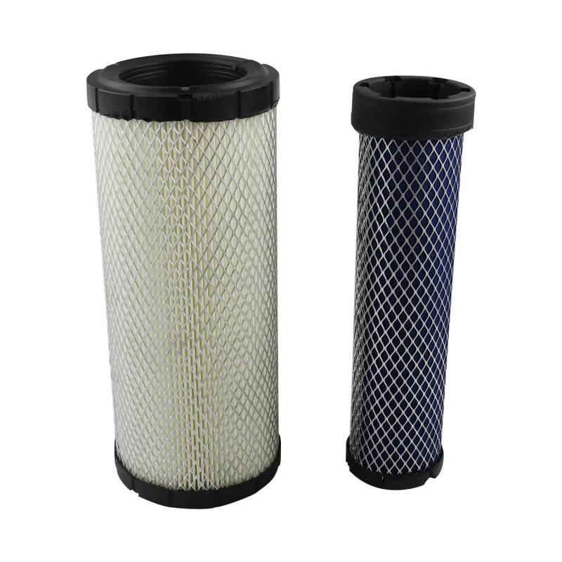 Quueparts Luftfilter-Set 140-2334 134-8726, kompatibel mit Caterpillar Pflastersteinverdichter 34B CB-36B Bagger 304E 305 306 307 Radtyp Loader 904 902 906 Kompaktlader 216 228 232 232 6 2422 1 von Quueparts