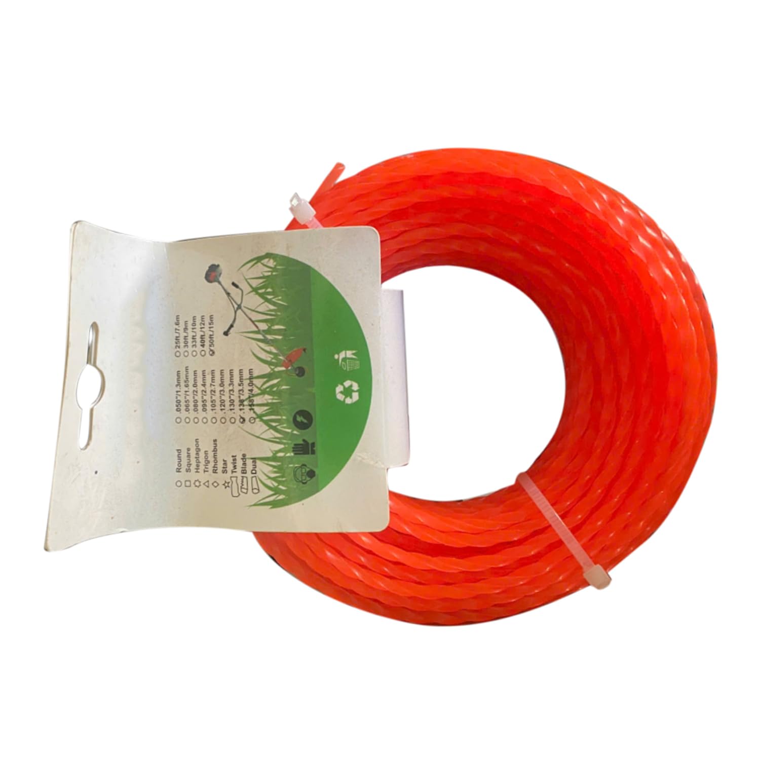 Quueparts Trimmerfaden 380-101 Kompatibel mit Stealth Clam Shell .095 40 Kompatibel mit Rasentrimmer von Quueparts