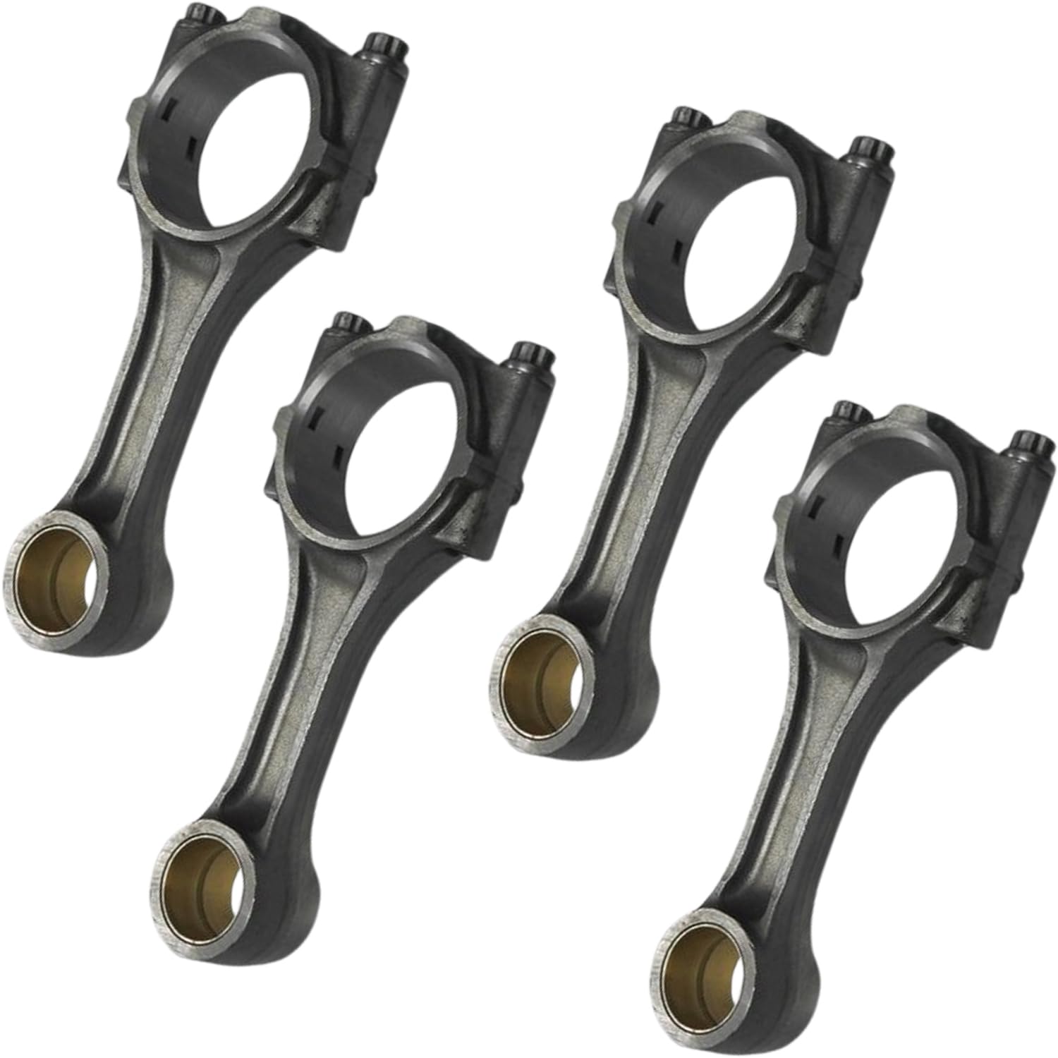 Quueparts Verbindungsstange 5-12230-054-0 8-97011-030-0 5122300540, kompatibel mit Isuzu Motor 4BC2 4BE1 4BE2, 4 Stück Quueparts Verbindungsstange 5-12230-054-0 8-97011-030-0 5122300540, kompatibel mit Isuzu Motor 4BC2 4BE1 4BE2, 4 Stück von Quueparts