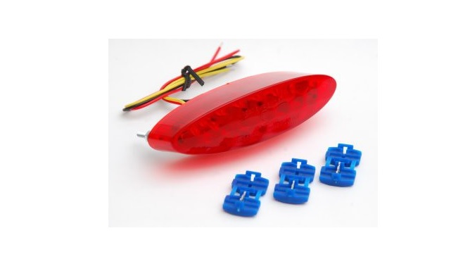 Kennzeichenbeleuchtung rot mit drei Funktionen für R&G Kennzeichenhalter LED E-geprüft Kennzeichenbeleuchtung rot mit drei Funktionen für R&G Kennzeichenhalter LED E-geprüft von R&G Racing