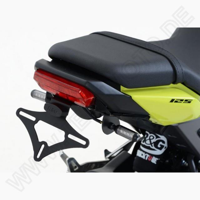 R&G Kennzeichenhalter Heckumbau Honda MSX 125 /Grom Bj.2016-2020 für Micro Blinker / eintragungsfrei R&G Kennzeichenhalter Heckumbau Honda MSX 125 /Grom Bj.2016-2020 für Micro Blinker / eintragungsfrei von R&G Racing