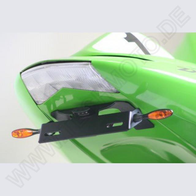 R&G Kennzeichenhalter Heckumbau Kawasaki ZX-10R Ninja Bj. 2004-2005 eintragungsfrei R&G Kennzeichenhalter Heckumbau Kawasaki ZX-10R Ninja Bj. 2004-2005 eintragungsfrei von R&G Racing