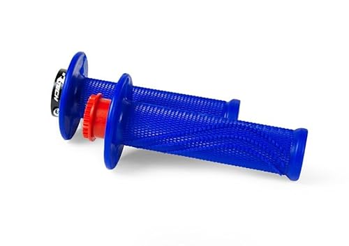 RACETECH Griff R20 Lock-On Wave Schnellverriegelung Blau von RACETECH