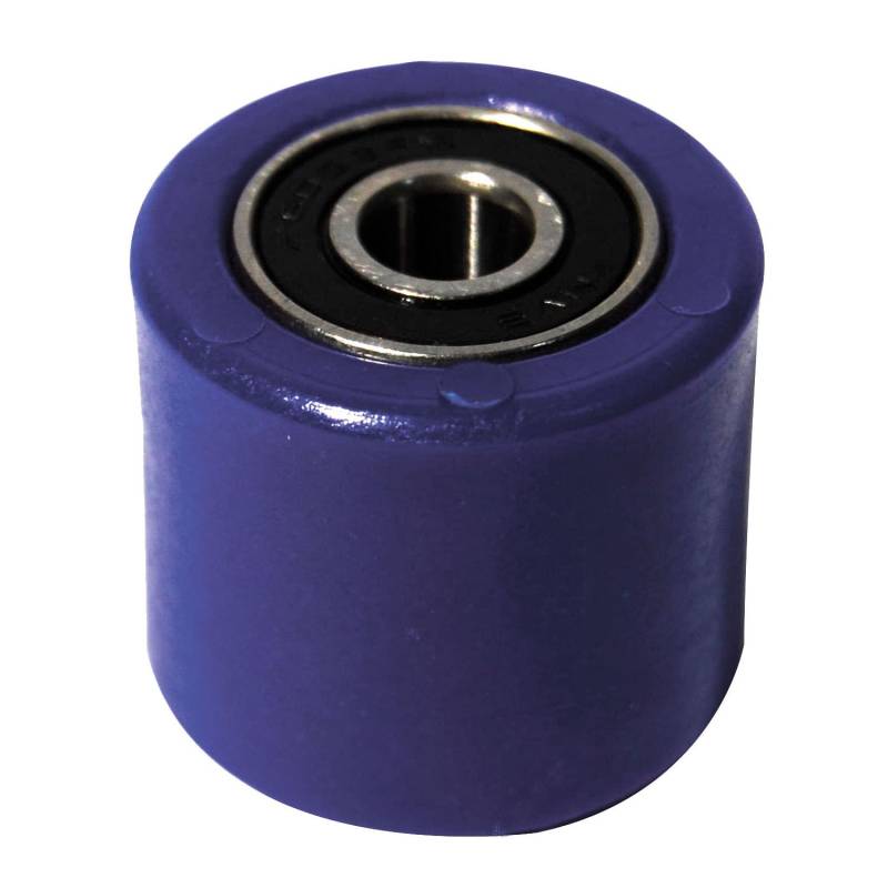RACETECH Kettenschieberolle Int D 8 mm EST 31 mm Universal Blau von RACETECH