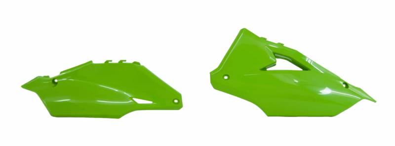RACETECH Seitentabelle Notenhalter Kawasaki Replica Grün KXF von RACETECH