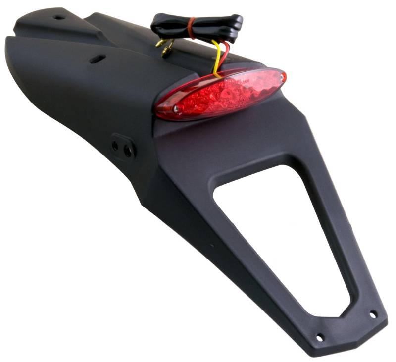 Universal-LED-Kennzeichenhalter Devil Racing schwarz von RACETECH