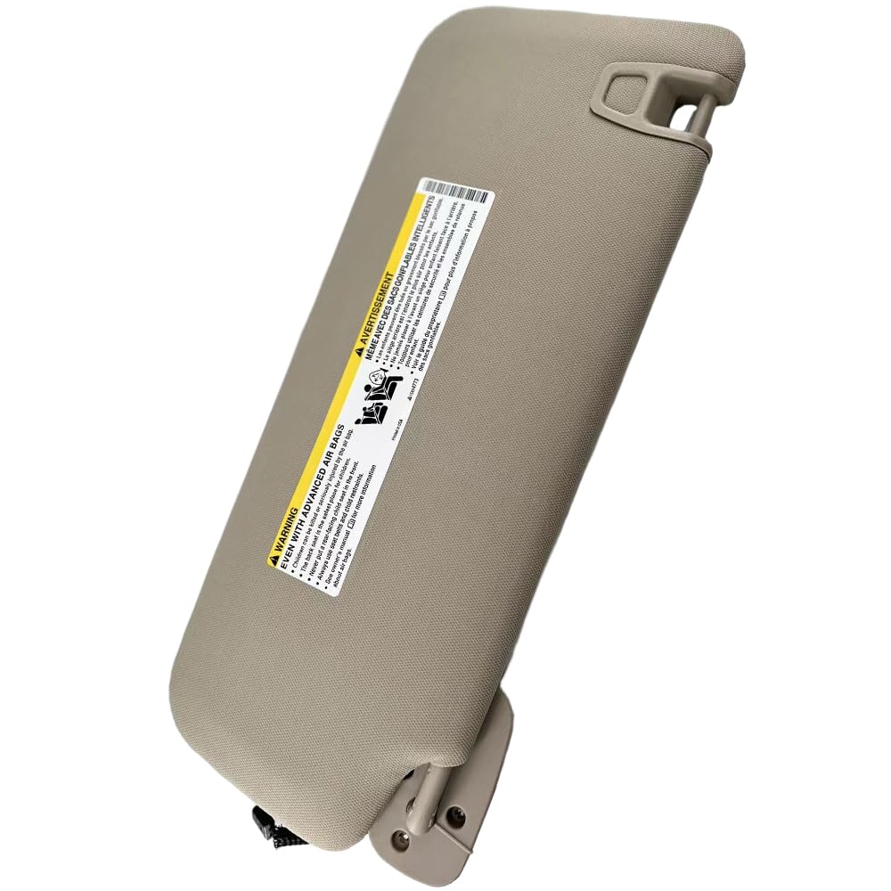 RAGBUSCLE Auto Sonnenblende Links Kompatibel mit Chevrolet Avalanche, Silverado 1500, Silverado 1500 Classic, Suburban 1500, Suburban 2500, Tah0e 2007-2014 22850310 von RAGBUSCLE