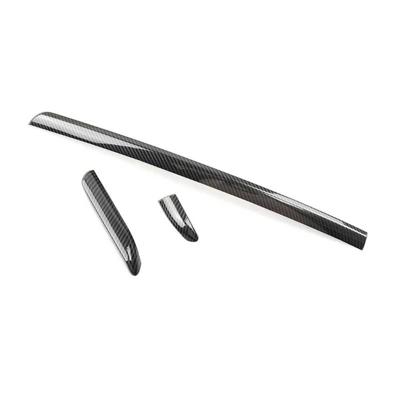 Armaturenbrett-Abdeckung Für A3 8V 2014-2018 S3 2017 LHD Center Console Dashboard Trim Streifen Decor Abdeckung ABS Zierleiste Mittelkonsole Armaturenbrett von RAGPUKMUAN