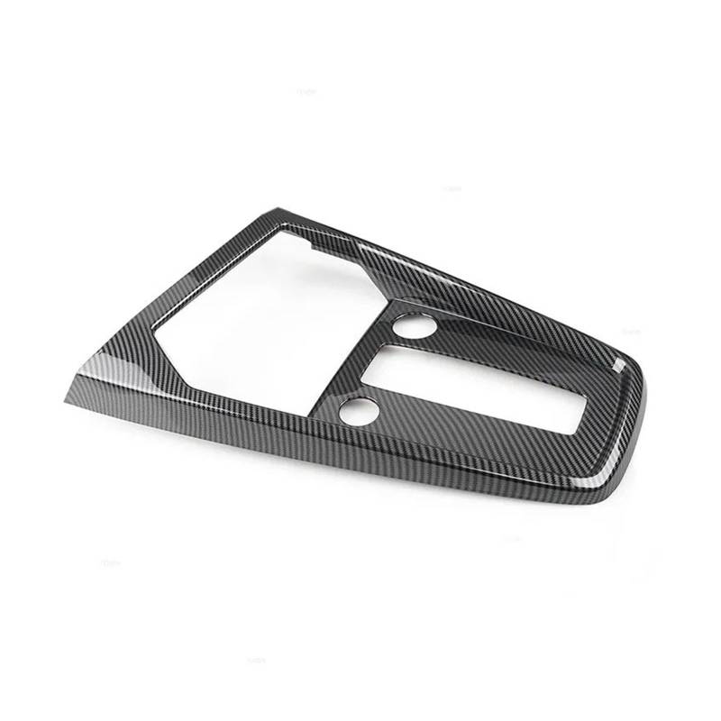 Armaturenbrett-Abdeckung Für A3 8Y 2019 2020 2021 LHD Auto Carbon Fiber Texture Center Console Schalthebelabdeckung Panel Rahmen Schutzverkleidung Zierleiste Mittelkonsole Armaturenbrett(Outer frame A von RAGPUKMUAN