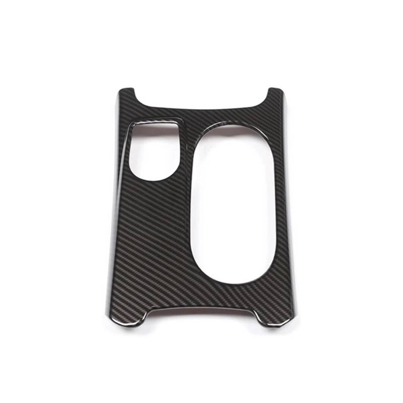 Armaturenbrett-Abdeckung Für Benz A Für GLA Für CLA-Klasse W176 X156 C117 Auto ABS Chrom Kohlefaser Textur Mittelkonsole Wasserbecherhalter Abdeckung Zierleiste Mittelkonsole Armaturenbrett(LHD) von RAGPUKMUAN