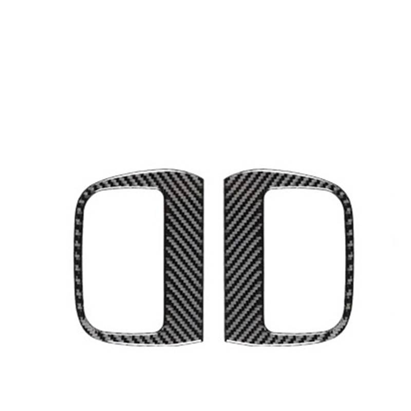 Armaturenbrett-Abdeckung Für Dodge Für Ladegerät 2015 2016 2017 2018 2019 2020 2021 2022 Carbon Fiber Center Console Dashboard Zentrale Air Vent Panel Aufkleber Zierleiste Mittelkonsole Armaturenbrett von RAGPUKMUAN
