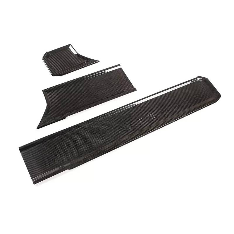 Armaturenbrett-Abdeckung Für Land Für Rover Für Defender 90 110 2020-2023 Real Carbon Fiber Dashboard Panel Abdeckung Zierleiste Mittelkonsole Armaturenbrett von RAGPUKMUAN