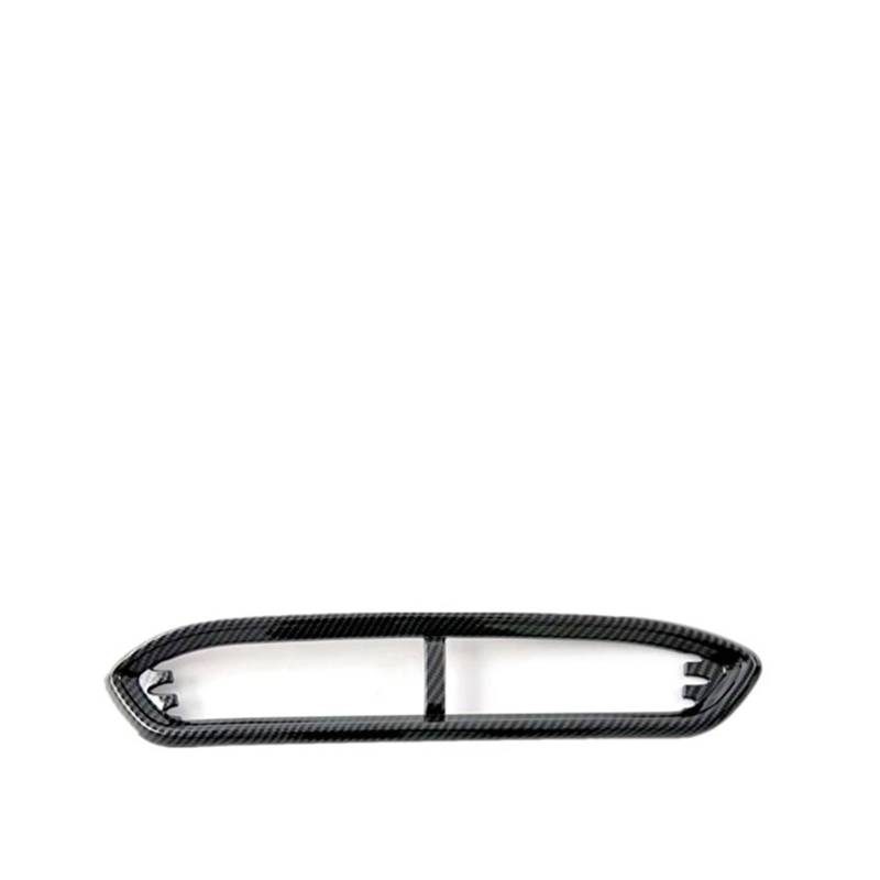 Armaturenbrett-Abdeckung Für MG Für HS 2020-2024 ABS Carbon Fiber Car Center Console AC Air Outlet Vent Rahmenabdeckung Verkleidung Innenzubehör Zierleiste Mittelkonsole Armaturenbrett(RHD) von RAGPUKMUAN