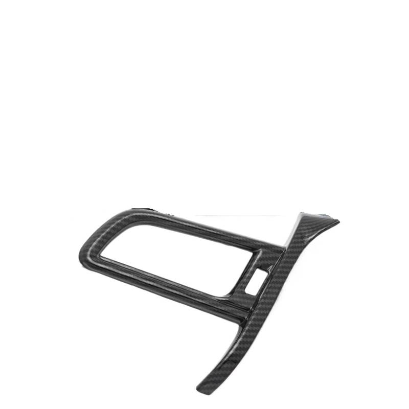 Armaturenbrett-Abdeckung Für Toyota Für Camry 2018-2023 Carbon Fiber Schwarz Auto Vorne Links Seite Konsole Air Vent Outlet Abdeckung Trim Rahmen Zierleiste Mittelkonsole Armaturenbrett von RAGPUKMUAN