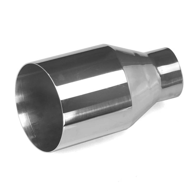 Auspuff Endrohr 1 Stück Edelstahl Auto Auspuff Spitze Gerade Kante Slant Inlet60mm-102mm Outlet Auto Rohr Auspuffendrohr von RAGPUKMUAN