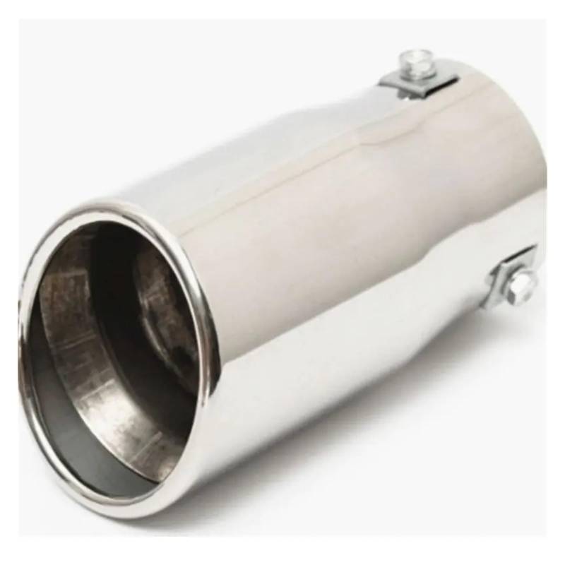 Auspuff Endrohr Auspuffrohrspitze Auto Auto Schalldämpfer Stahl Edelstahl Trim Endrohr Auto Ersatzteile Auspuffanlagen Schalldämpfer Fahrzeug Chrom Auspuffendrohr(Bevel) von RAGPUKMUAN
