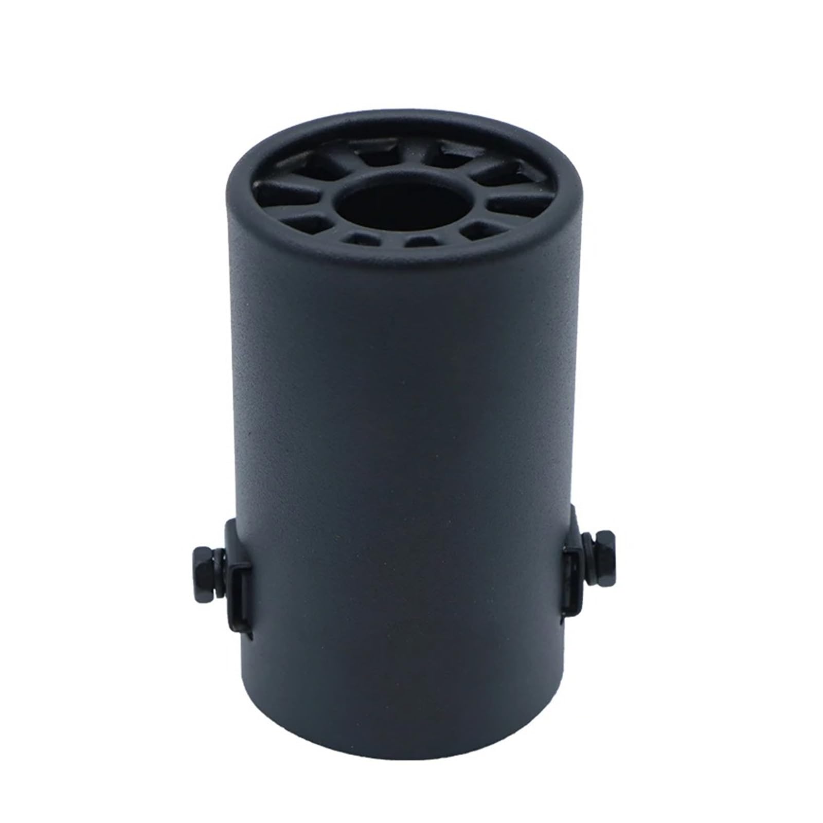 Auspuff Endrohr Autozubehör Auspuffrohr Schalldämpfer Edelstahl Auto Auspuff Schalldämpfer Spitze Rohre Mit Netz Auto Heck Auspuff Schalldämpfer Schwanz Tipps Auspuffendrohr(Black) von RAGPUKMUAN