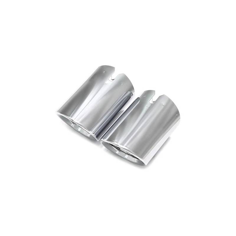 Auspuff Endrohr Für 3 G20 G21 320d 2020 2021 2022 3 Serie Automotive Schalldämpfer Schalldämpfer Spitze Endrohr Ersatz Auspuff System Düse Auspuffendrohr(L R Silver) von RAGPUKMUAN