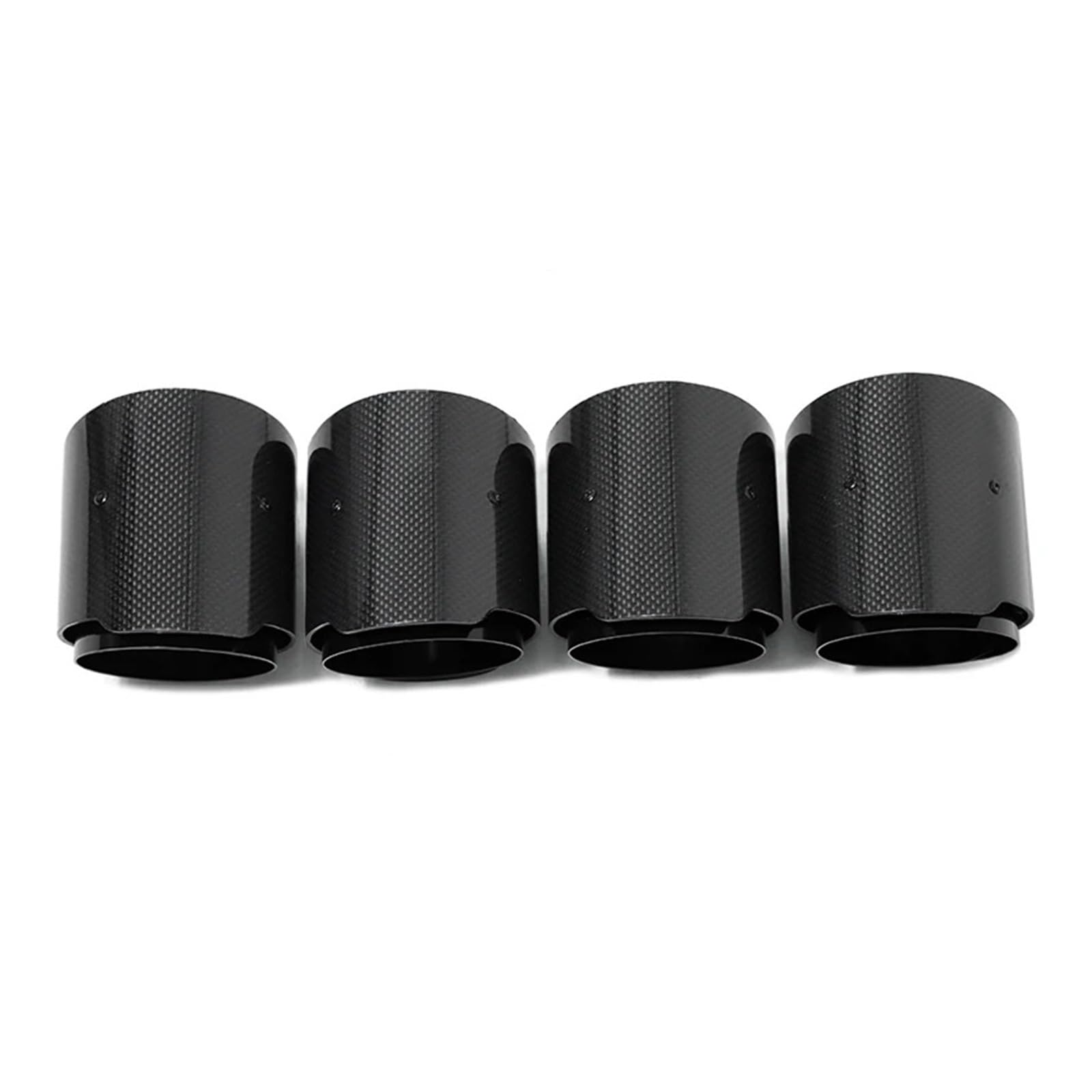 Auspuff Endrohr Für F87 Für M2 F80 Für M3 F82 F83 Für M4 4 Stück Carbonfaser-Auspuffspitzen Auspuffrohr ID 70mm Einlassschalldämpferdüse Abgassystem Auspuffendrohr(Carbon Fiber A) von RAGPUKMUAN