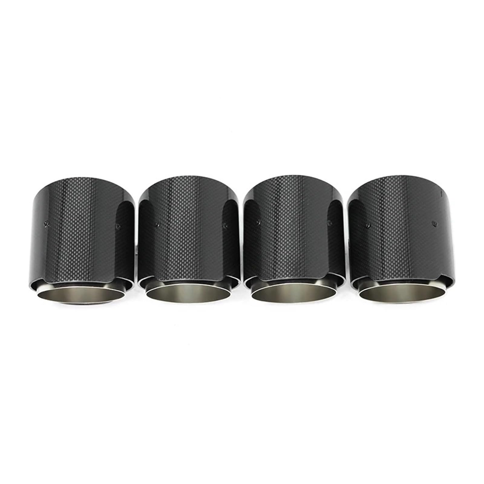 Auspuff Endrohr Für F87 Für M2 F80 Für M3 F82 F83 Für M4 4 Stück Carbonfaser-Auspuffspitzen Auspuffrohr ID 70mm Einlassschalldämpferdüse Abgassystem Auspuffendrohr(Carbon Fiber B) von RAGPUKMUAN