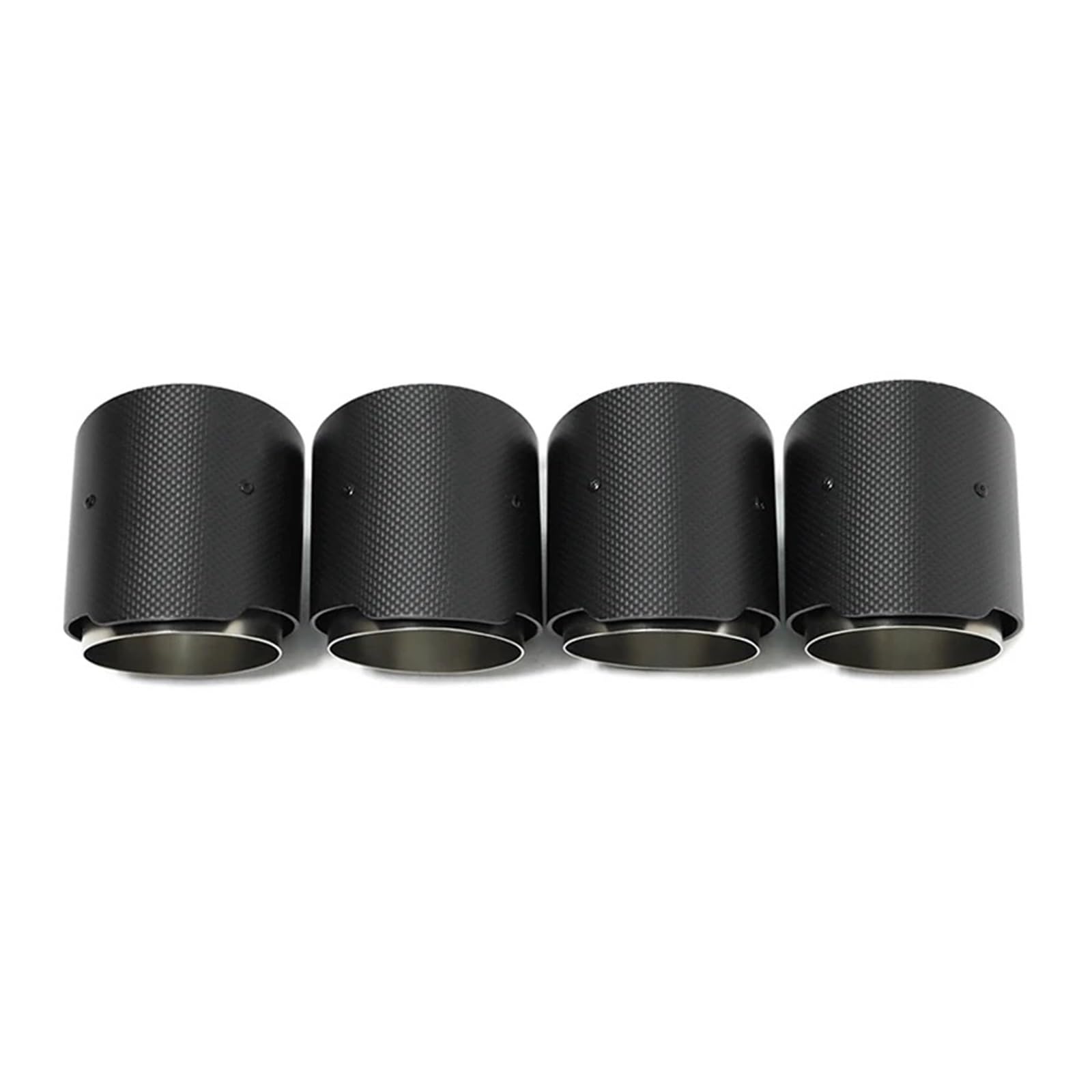 Auspuff Endrohr Für F87 Für M2 F80 Für M3 F82 F83 Für M4 4 Stück Carbonfaser-Auspuffspitzen Auspuffrohr ID 70mm Einlassschalldämpferdüse Abgassystem Auspuffendrohr(Carbon Fiber D) von RAGPUKMUAN