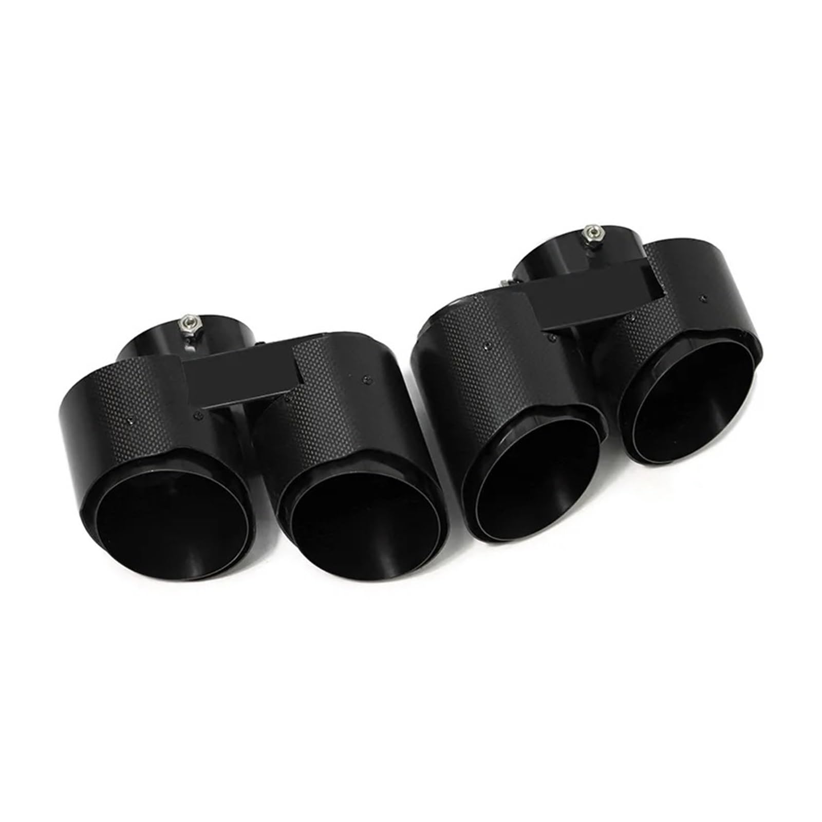 Auspuff Endrohr Für G05 Für X5 G06 Für X6 G07 Für X7 2019 Quad Carbon Fiber Auspuffblende Schalldämpferblende Auspuffrohrsystem Keine Schweißdüse Auspuffendrohr(Carbon Fiber A) von RAGPUKMUAN