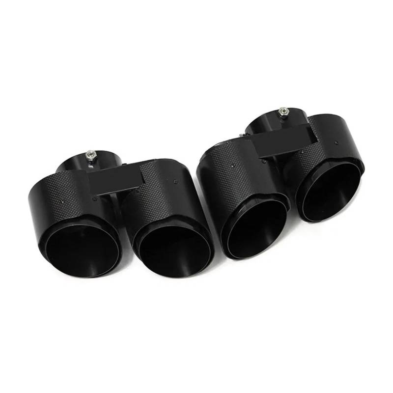 Auspuff Endrohr Für G05 Für X5 G06 Für X6 G07 Für X7 2019 Quad Carbon Fiber Auspuffblende Schalldämpferblende Auspuffrohrsystem Keine Schweißdüse Auspuffendrohr(Carbon Fiber A) von RAGPUKMUAN