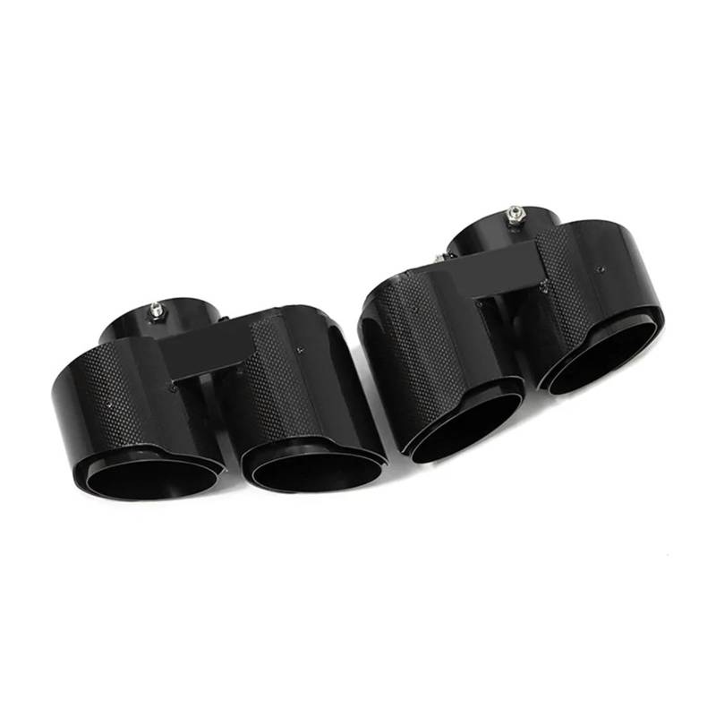 Auspuff Endrohr Für G05 Für X5 G06 Für X6 G07 Für X7 2019 Quad Carbon Fiber Auspuffblende Schalldämpferblende Auspuffrohrsystem Keine Schweißdüse Auspuffendrohr(Carbon Fiber B) von RAGPUKMUAN