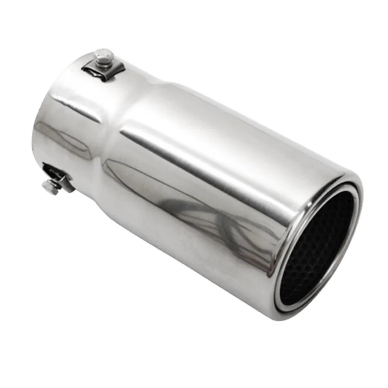 Auspuff Endrohr Für Toyota Für Land Für Cruiser Für Prado LC150 FJ150 2700 2003-2022 1 Stücke Edelstahl Auspuffrohr Schalldämpfer Endrohr Schalldämpfer Spitze Styling Auspuffendrohr(Silver) von RAGPUKMUAN
