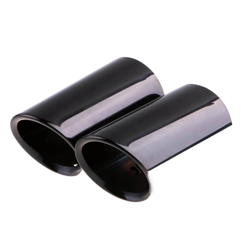 Auspuff Endrohr Für VW Für Passat 2009 2010 2011 2012 2013 2014 2015 Verchromte Edelstahl Auto Auspuff Schalldämpfer Tipprohre Abdeckungen Auspuffendrohr(Black) von RAGPUKMUAN