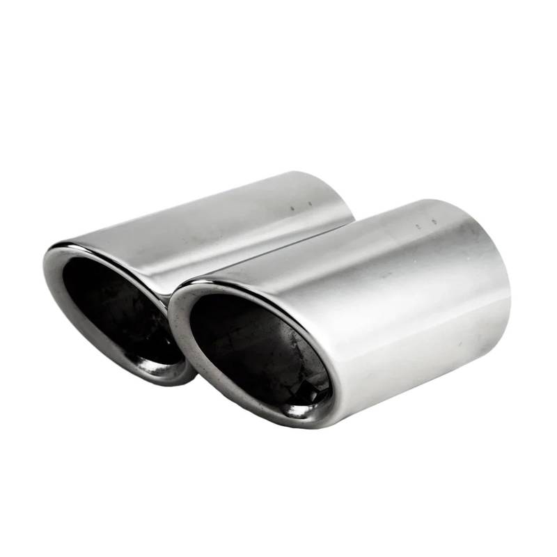 Auspuff Endrohr Für VW Für Passat 2009 2010 2011 2012 2013 2014 2015 Verchromte Edelstahl Auto Auspuff Schalldämpfer Tipprohre Abdeckungen Auspuffendrohr(Silver) von RAGPUKMUAN